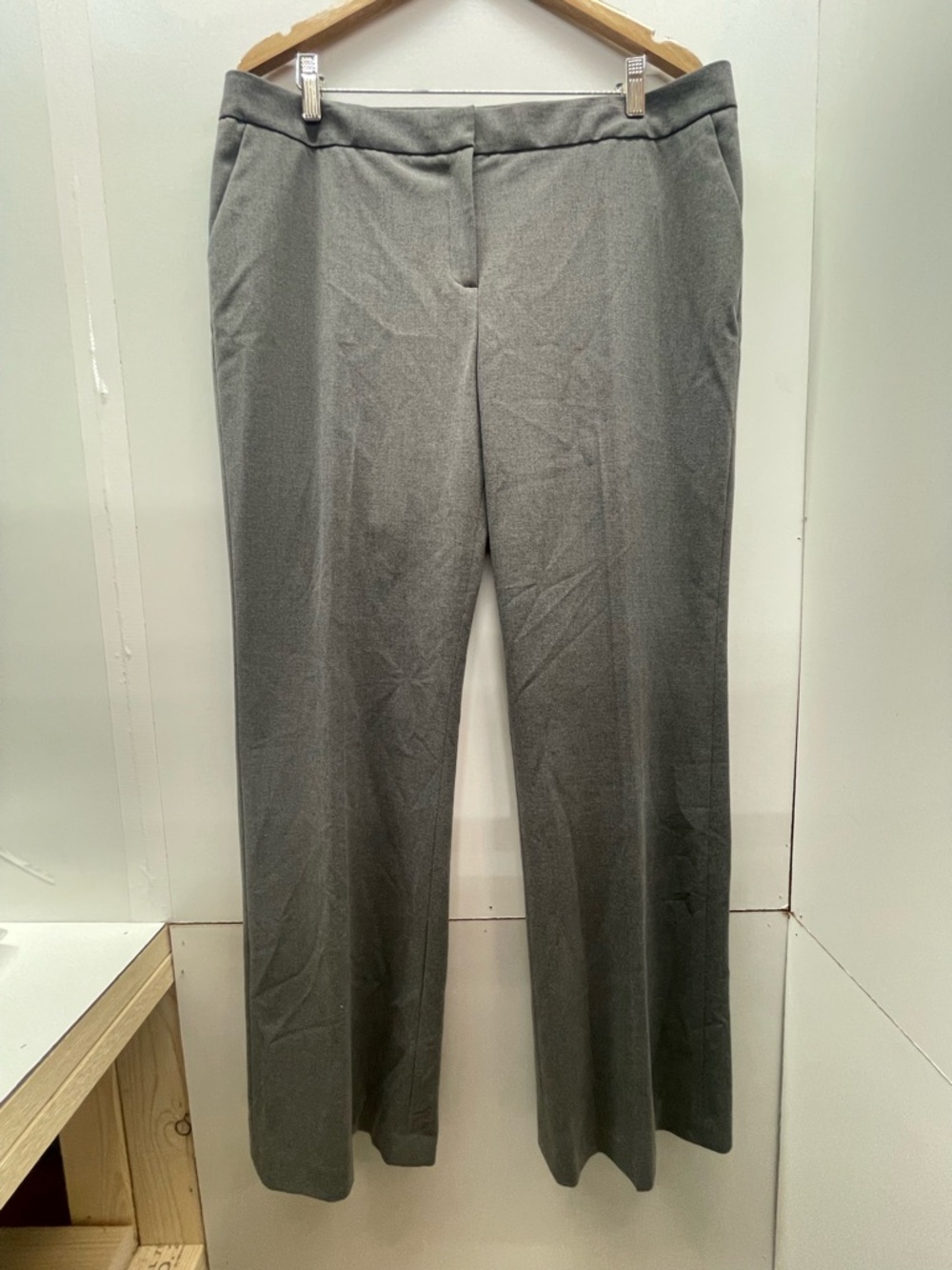 Semantiks Women's Wide Leg Dress Pants in Gray